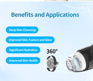 Nouvelle machine à oxygène <span class=keywords><strong>2</strong></span> en 1 pour le nettoyage de la peau, machine à bulles d'eau pour le rajeunissement de la peau, machine faciale - Product Image 6