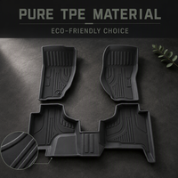 Tapis de sol de voiture en TPE moulé en 3D Eco, sur mesure pour Luxeed R7 R9, faciles à nettoyer