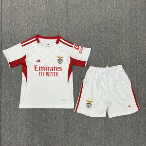 Conjunto de Fútbol para Niños, Manga Corta, Poliéster, Local y Visitante, Dos Equipaciones, Entrenamiento Previa al Partido, Personalización Internacional - Product Image 4