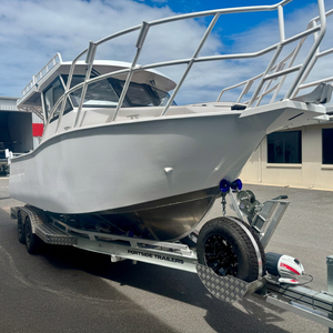 Bateau de pêche et de plongée de luxe en aluminium Gospel Boat Sea King Boss 770Max, moteur hors-bord professionnel, cabine de luxe, 300-400 CV - Product Image 2