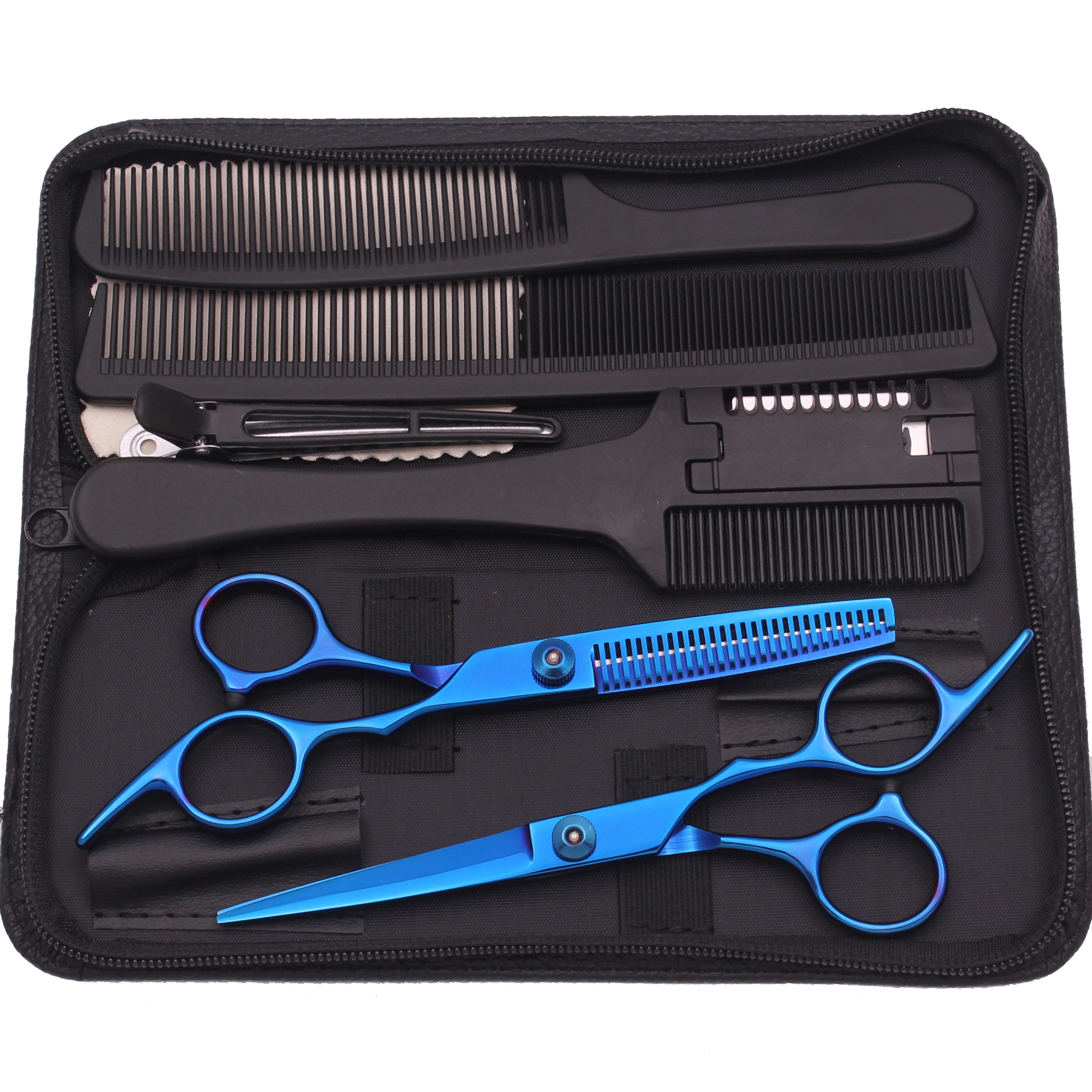 寛信 (TRADEMARK) ステンレス製 No.6 美容師・理容師 Hair Scissors 6'' Japan Stainless - Barber Shop Quality