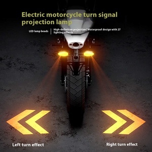 WIITECH Luce di Segnalazione Anteriore a LED Super Luminosa 12V per Moto/Scooter, Stile <span class=keywords><strong>A.B</strong></span>, Aggiornamento Retrofit Impermeabile - Product Image 5