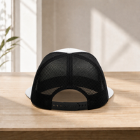 Casquette Trucker à Visière Plate à Cinq Panneaux Festive à Profil Bas pour Adolescents Garçons