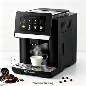 Cafetera Espresso Eléctrica Programable con Pantalla Táctil, Totalmente Automática, de un Toque, para Múltiples Bebidas, Ideal para Hogar, Oficina y Hotel - Product Image 5