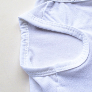 Precio de fábrica, en Stock, camiseta de Color puro para mascotas, tipo fino, <span class=keywords><strong>chaleco</strong></span> sólido de poliéster para perros, ropa para mascotas, venta al por mayor, logotipo personalizado - Product Image 6