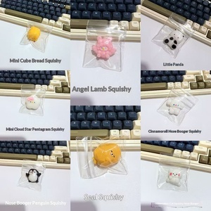 Gioco di Abbinamento Micro Squishy all'Ingrosso, Simpatico Giocattolo da Spremere Effetto Slime, Mini Figurine di Cibo e Animali, Regalo per Livestream - Product Image 3