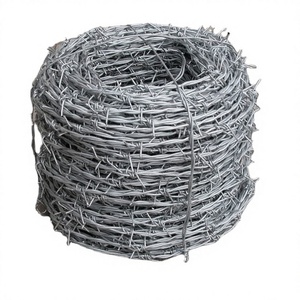 Alambre de Hierro Galvanizado de 3 mm de Diámetro, Rollo de Alambre de Púas para Cercas, Precio por kg, Longitud por Rollo, Venta - Product Image 2