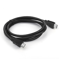 5.5mm Diamètre 2.0 Version-Câble HDMI/HDMI 4K 2.0 60Hz 3D 1080P 18Gbps 1M 1.5M 1.8M 2M 3M 5M 10M 15M 20M 30M câble HDMI noir