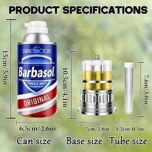 Barbosl Jurassic Dino Dna Canister Cryo-Jar Dinosaur DNA Cryo-Can Amber DNA Tube Display Freezer Jar Amber Preservation Unit - Product Image 5