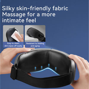 2025 nuovo prezzo all'ingrosso multifunzionale musica massaggiatore occhi riscaldamento Airbag massaggio con musica Premium maschera per gli occhi - Product Image 3
