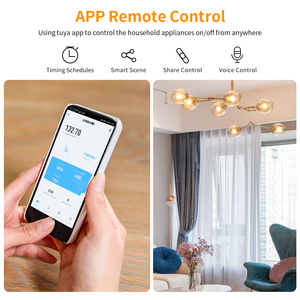 Tuya <span class=keywords><strong>WIFI</strong></span> akıllı anahtar röle 2P 63A devre kesici akıllı ev zamanlayıcı APP uzaktan kumanda Alexa Google ev ile çalışmak - Product Image 2