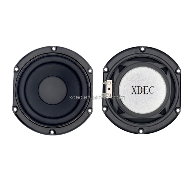 XDEC 152mm 6.5 Inch 4 Ohm 30W/35W Active Paper Cone Subwoofer Speaker Driver with 12KHz Frequency Range for Stage and Pro Audio