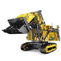 Yeni Neavy ABS Plastik Kamyonlar Mobil Uygulama 2.4G Kontrollü DIY Montaj 4767 Parça Tuğla 1:20 Ölçekli Yapı Taşları Setleri 14 Yaş ve Üzeri İçin