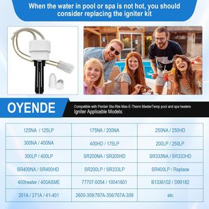 Encendedor 77707-0054, kit de encendedor para calentador de piscina compatible con Pentair Sta-Rite Max-E-Therm MasterTemp 200/250/300/400 para piscinas y spas - Product Image 6