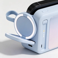 Batterie externe magnétique sans fil 10000 mAh pour cadeaux d'affaires, recharge rapide, portable, mince, personnalisable avec logo