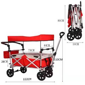 Carrito plegable para acampar al aire libre, <span class=keywords><strong>tienda</strong></span> <span class=keywords><strong>de</strong></span> <span class=keywords><strong>campaña</strong></span> plegable para coche <span class=keywords><strong>con</strong></span> plataforma cerrada, herramienta <span class=keywords><strong>de</strong></span> almacenamiento <span class=keywords><strong>de</strong></span> plástico, uso OEM personalizable para ir <span class=keywords><strong>de</strong></span> compras - Product Image 6