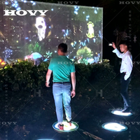 Jeux de projection interactifs d'extérieur HOVY à prix d'usine, plus de 200 jeux pour les aires de jeux pour enfants avec écran LCD