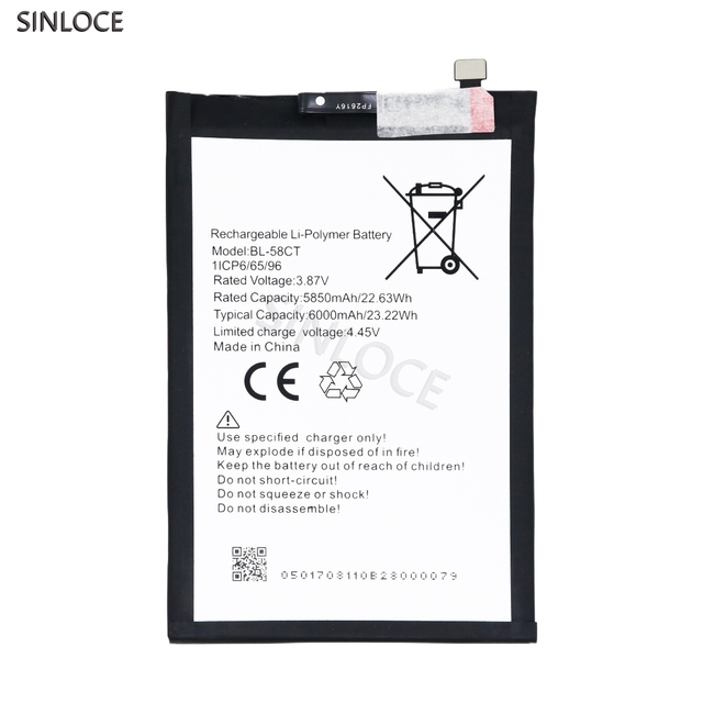 China High-quality Battery Production Lithiumn Mobile Cell Phone Battery Factory Wholesale for Tecno SPARK 7T BL-58CT