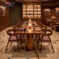 Meubles de restaurant commerciaux personnalisés J2S, ensemble de table et de chaises en bois pour café, hôtel, projets d'aménagement intérieur