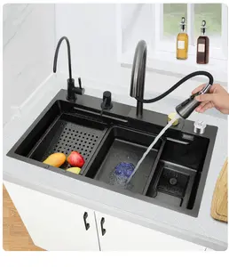 Châu Âu bồn rửa nhà bếp sang trọng vuông bồn rửa chén Lọc Sinks cho nhà bếp