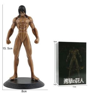 PVC modelo de juguete japonés Popular Anime figura de acción de dibujos animados de juguete ataque a los Titanes Eren Pvc figuras - Product Image 2