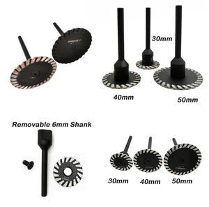 Стоматологический алмазный режущий диск, мини Гальваническое алмазное режущее полотно для фарфора, стали, стекла, драгоценного камня, агата - Product Image 2