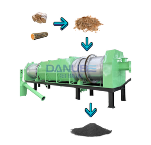เตาเผาถ่านกะลามะพร้าวแบบหมุนต่อเนื่อง ทนความร้อนสูง คุณภาพสูง - Product Image 1