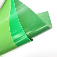 Bâche en PVC tissée enduite, ignifuge, anti-UV, résistante, pour usage extérieur