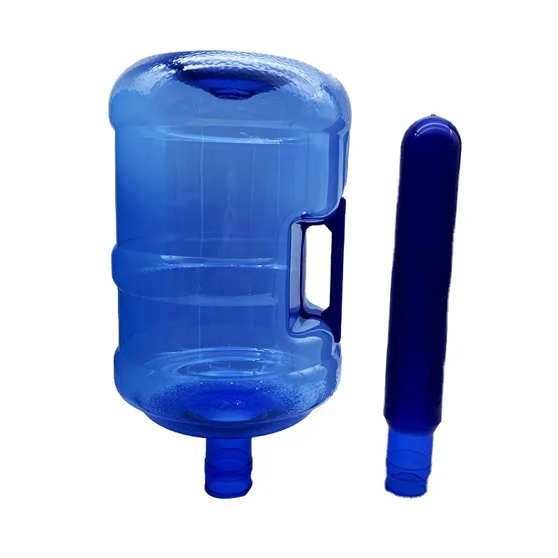 750g 19l 5 liter 5 gallon pet plastic preform 55mm neck 19 liter gallon water bottle preform