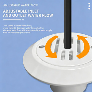 Accesorios para Piscina, Entrada y Salida de Agua Resistentes a la Corrosión, de ABS, con Tamaño de Interfaz Personalizable - Product Image 4