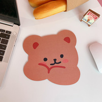 Alas Meja Ins Kartun Alas Mouse Komputer Lucu Mini Kantor Karet Tahan Air Anti Gores Portabel Anti Selip Kawaii Kreatif