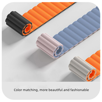 Bracelet de Montre Connectée en Silicone Magnétique Respirant de Luxe pour Hommes et Femmes, 20mm 22mm, Compatible Samsung Galaxy Watch 7 6 5 Pro 4