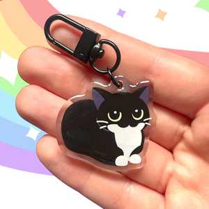 OEM ODM Figuras de Acrílico de Gatos Meme de Internet Adorables y Divertidos, de 1.5 Pulgadas, con Resina Epoxi, incluyendo <span class=keywords><strong>Gato</strong></span> Plátano, <span class=keywords><strong>Gato</strong></span> Manzana, <span class=keywords><strong>Gato</strong></span> Rana y <span class=keywords><strong>Gato</strong></span> Esmoquin - Product Image 6