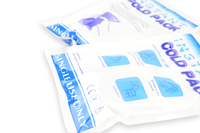 Compresses froides jetables médicales certifiées CE, usage unique, pour premiers secours, compresses froides instantanées