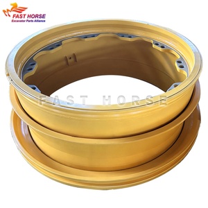 ล้อฮังกู้ดแบบหนาพิเศษ ขนาด 49 นิ้ว ขอบ 17.00/3.5 สำหรับยาง 24.00R49 รุ่น 775G ชุดประกอบล้อ 5 ชิ้น โครงสร้างถอดประกอบได้ - Product Image 2