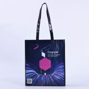 Bolsa de Compras Reutilizable Ecológica 2025, Bolsa de Mano Gruesa y Portátil, Bolsa Tejida de PP Ultrasónica Verde - Product Image 1