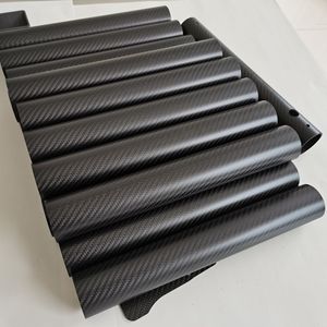 고탄성 탄소 섬유 튜브 -16mm 직경 1mm 두께 ±0.05mm 공차, 해양 선박 마스트 및 요트 항해 장비용 - Product Image 2