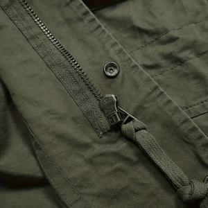 Veste de travail pour homme, tissu en coton mélangé de haute qualité, coupe-vent, poche multifonctionnelle, vente en gros auprès du fabricant de vestes - Product Image 4