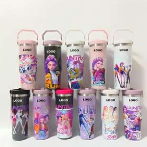 แก้วน้ำสแตนเลสพิมพ์ลาย<span class=keywords><strong>แฟ</strong></span>ชั่นแบ<span class=keywords><strong>รน</strong></span>ด์ H2.0 Stanford ขนาด 40 ออนซ์ พร้อมหูจับและหลอดดูด สำหรับใช้กลางแจ้ง ของขวัญในรถยนต์ สินค้าขายดีจาก WOOW Wholesale - Product Image 2