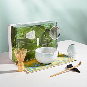 Luxury Matcha Set Ceramic Eco-Friendly Durable Cute <b>Box</b> Personalized for <b>Tea</b> Ceremony - Product Image 5