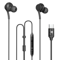 Nouveaux écouteurs filaires Type-C pour iPhone 15 16, 1,2 m, intra-auriculaires, basses profondes, 3,5 mm, 8 broches, écouteurs USB C avec micro pour Samsung Huawei