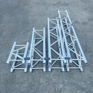 Hoogwaardige TUV-gecertificeerde zilveren 290x290mm vierkante spigot podiumverlichting aluminiumlegering <span class=keywords><strong>truss</strong></span> voor DJ concerten, feesten en evenementen - Product Image 4