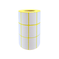 Échantillons Gratuits Étiquettes Thermiques Adhésives Imperméables Personnalisables en Papier Couché 30*20mm/40*20mm/40*30mm Marque Dingfeng