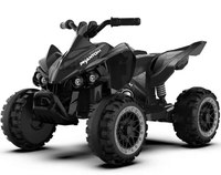 Quad électrique pour enfants 24V 100W*2 moteurs, démarrage progressif, roues EVA, phare, klaxon, batterie, jouet à conduire pour 3-8 ans
