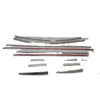 Nouvelles bandes chromées pour pièces automobiles, garnitures de portière de voiture pour Flying Spur 2004 2005 2012 3W5853071 3W5853072
