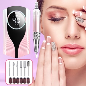 Kit professionnel de ponceuse à ongles avec écran LED, nouvelle machine à polir les ongles pour le retrait du vernis gel, manucure - Product Image 1