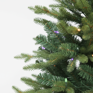 Arbre de Noël Artificiel de Luxe Professionnel à Charnières, 1,5m-3m, Pré-Éclairé, Forme Pleine, Pointes Haute Densité, Décoration d'Événements - Product Image 4