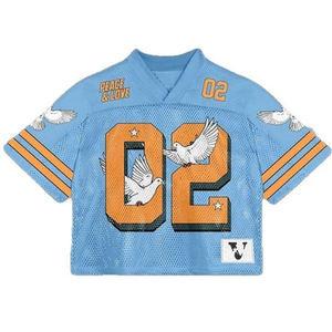 Nueva Camiseta Deportiva Transpirable Personalizada de Fútbol Americano con Estampado Digital 3D de Moda 2026 - Product Image 4