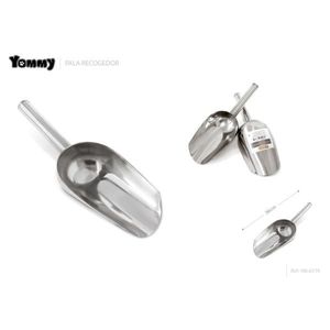 Pelle pour animaux Yommy 38cm en acier inoxydable pour la collecte des aliments et des déchets des animaux - Product Image 1