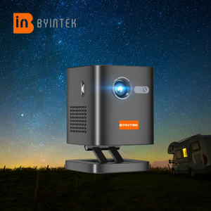 <span class=keywords><strong>BYINTEK</strong></span> <span class=keywords><strong>P19</strong></span> Chine projecteur Dlp Inbuit 8000mAh batterie Smart TV projecteur Mini projecteur de film en plein air pour la fête Camping - Product Image 1